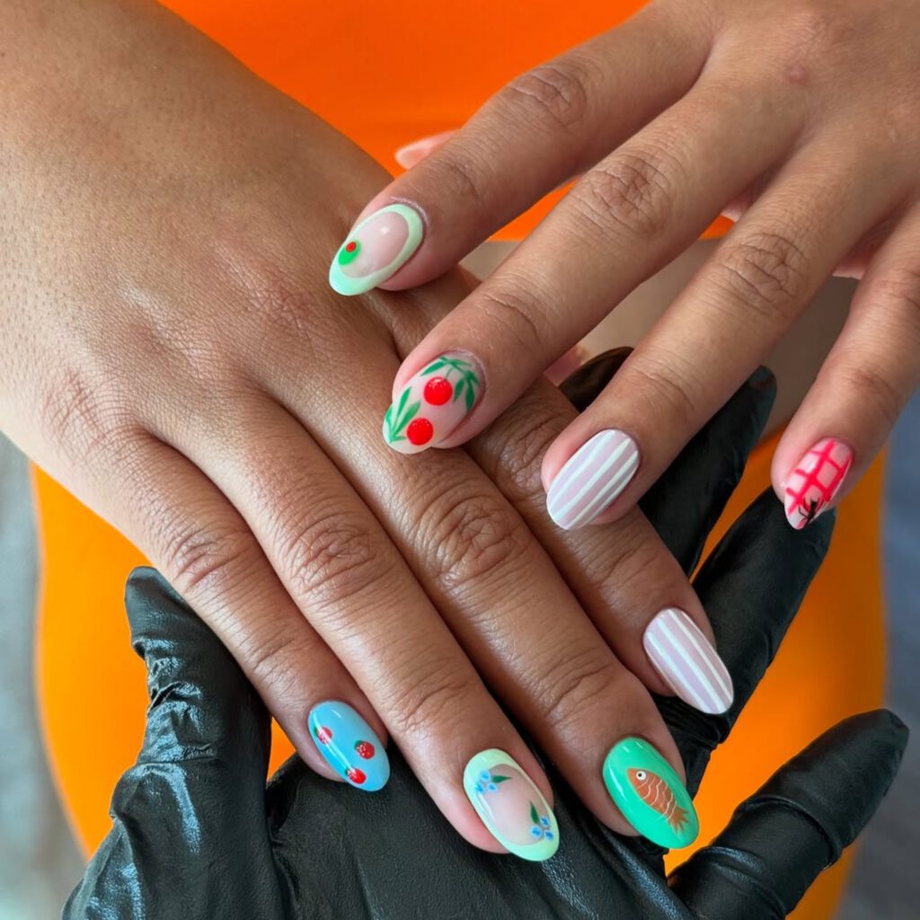 Russian Manicure & Gel Overlay 14