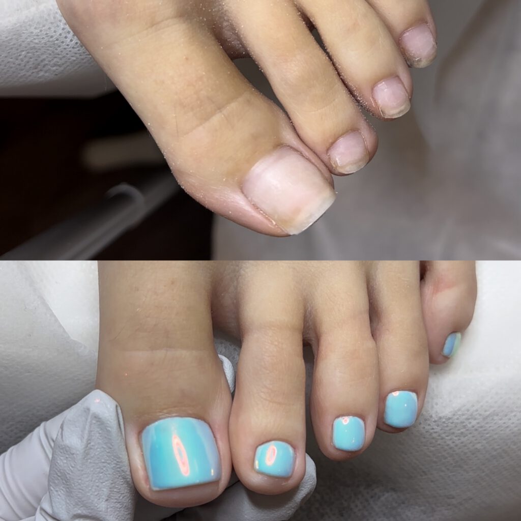 Smart Dry Pedicure & Gel Overlay 2